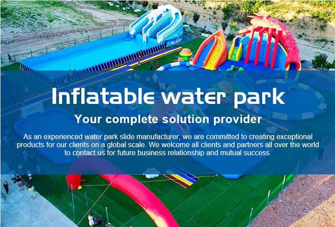 Customizable INFLATABLE WATER PARK for Your Water Park Business