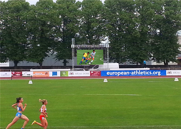 Outdoor IP65 1920Hz Stadium Perimeter LED Display