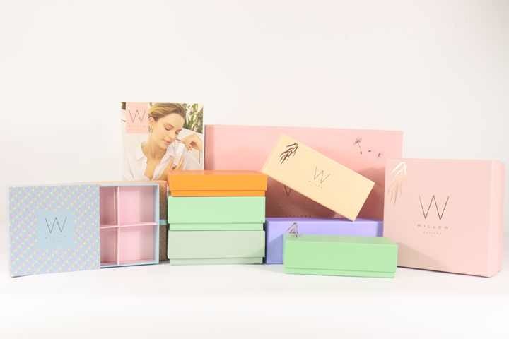 Wholesale Customize Logo Printed Cardboard cream Packaging cosmetic Box Printing Makeup Paper Box For Skincare Skin Card Box