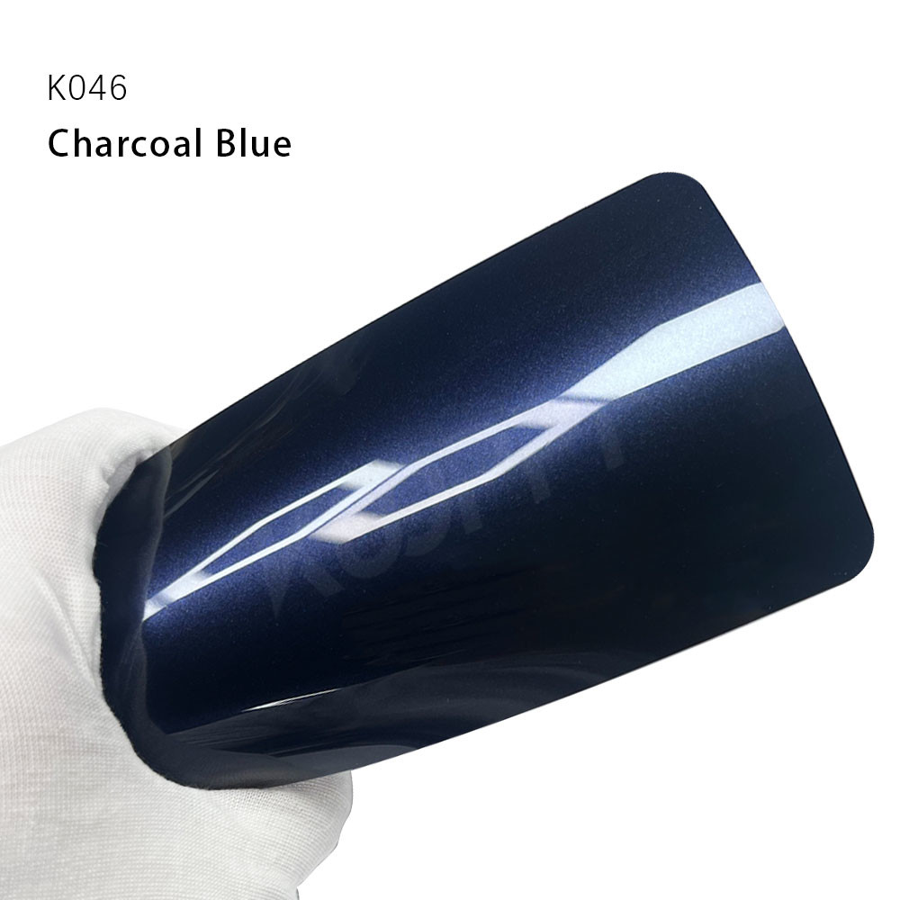 Charcoal Blue 8.0 Mil Color TPU PPF Film Car Wrapping