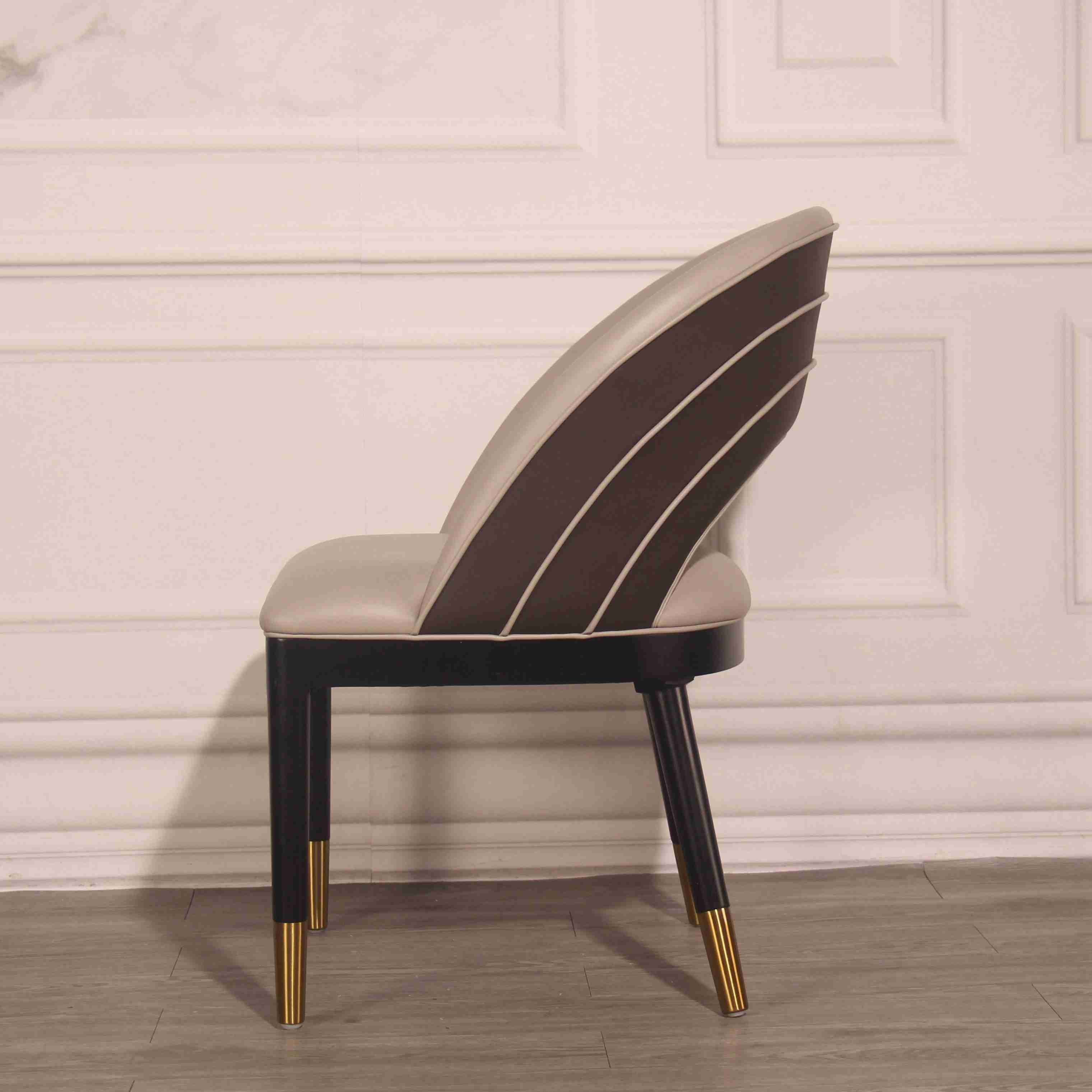 Italian Fashion Dining Chair Simple Modern Hotel Backrest Negotiating Commercial Banquet Chairs