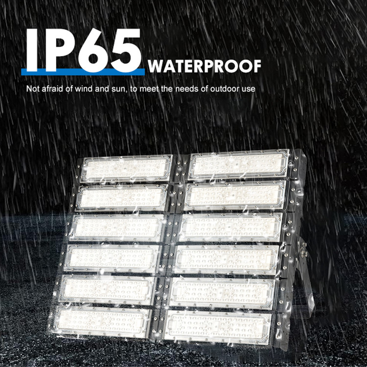 10000lm 500W Backyard Outdoor Flood Light Fixtures Customized
