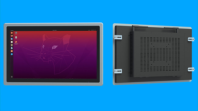 18.5-Inch Built-In Linux Monitor for Transportation Hubs and Logistics Operations