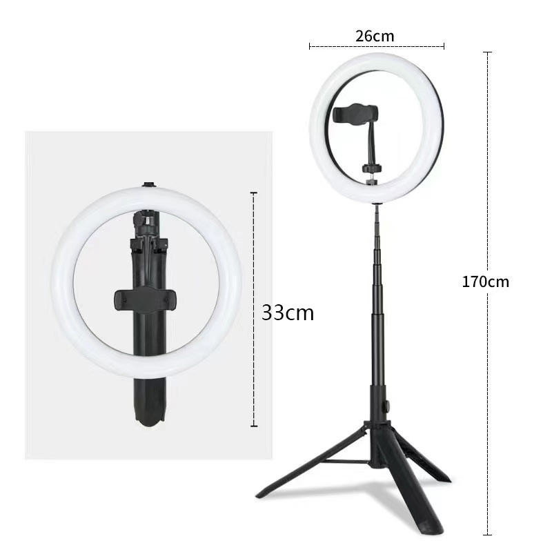 6000K Ring Light Stand With Phone Holder