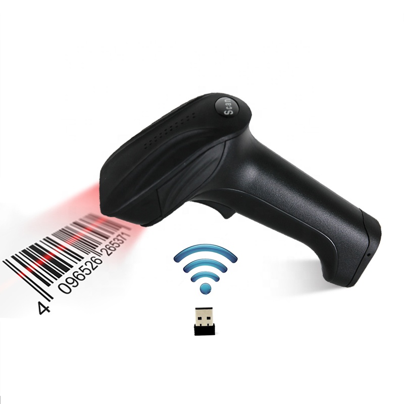 Handheld Wireless USB 16 Bit POS Barcode Scanner 260times/s