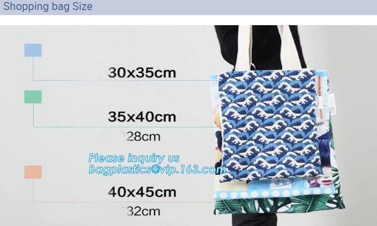 Reusable 100% Cotton Canvas Bag Canvas Tote Bags Convenient Environmentally Grocery Shopping Bags,zipper canvas bag cott