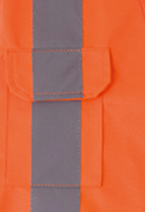 Customized High Visiable Reflective Outdoor Work Warning Safety Vest with Pockets Green