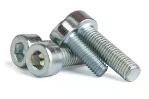 Buy cheap Zinc White Hex Allen Key Socket Bolt Screw DIN 912 product