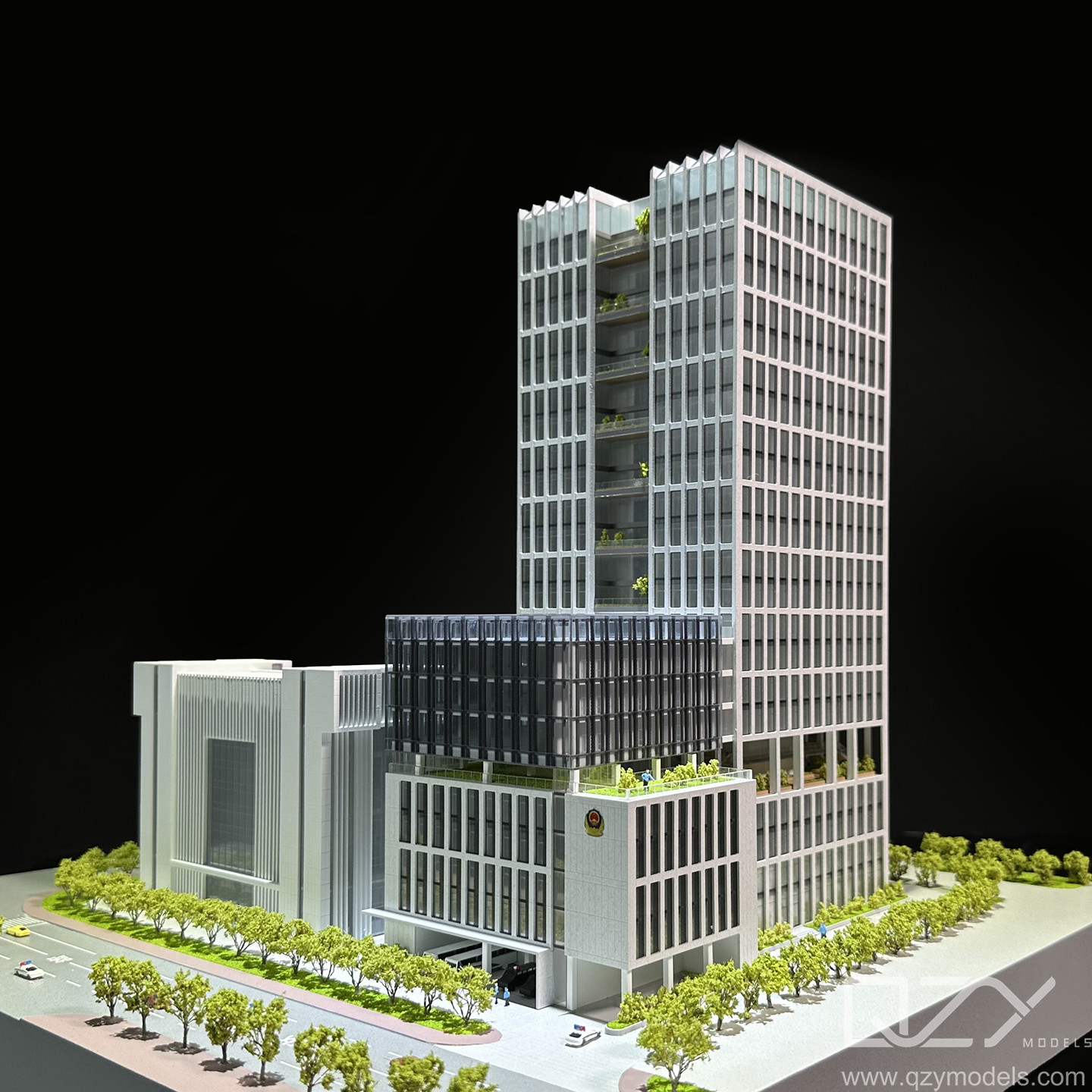 HSA- 1/300 Shenzhen Public Security Bureau Baoan Branch 110 Command Center Scheme model
