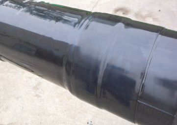 Pre heat 85°C High Shear Strength Polypropylene Adhesive Heat Shrink Sleeves Adhesive Type 3 Layers Layers 3