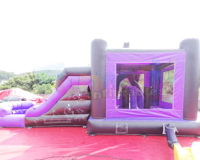 Toddler Castle Commercial Inflatable Bouncer Combo For Festival Activity