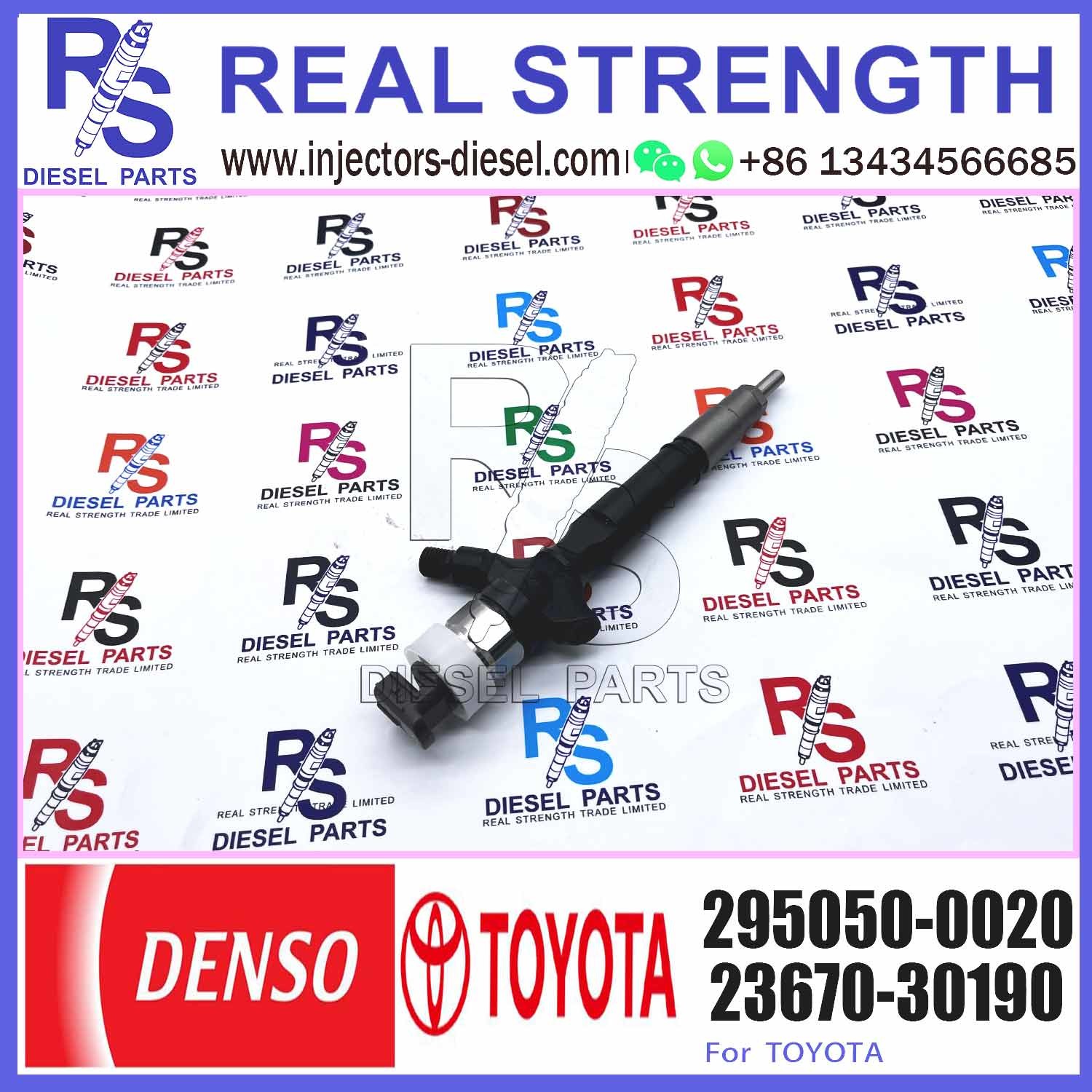 Diesel Common Rail Fuel Injector 03670-30190 295050-0020