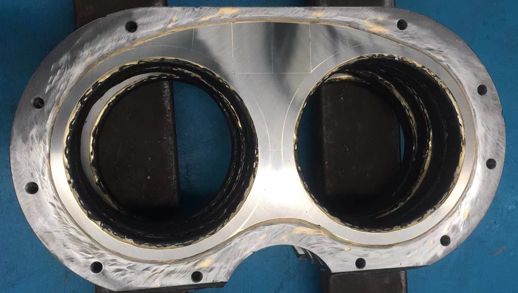Steel Spectacle Wear Plate ZL260 for Zoomlion Pump Truck