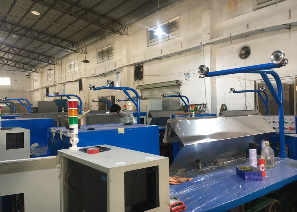 Copper Wire Drawing Machine Cable Extruder Production Line