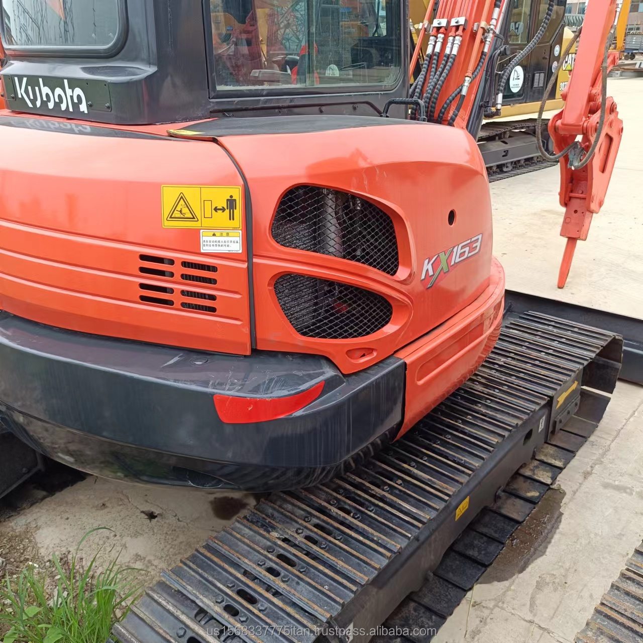 35.5 Ton Hydraulic Valve Original Used KUBOTA KX163 Excavator with Great Performance