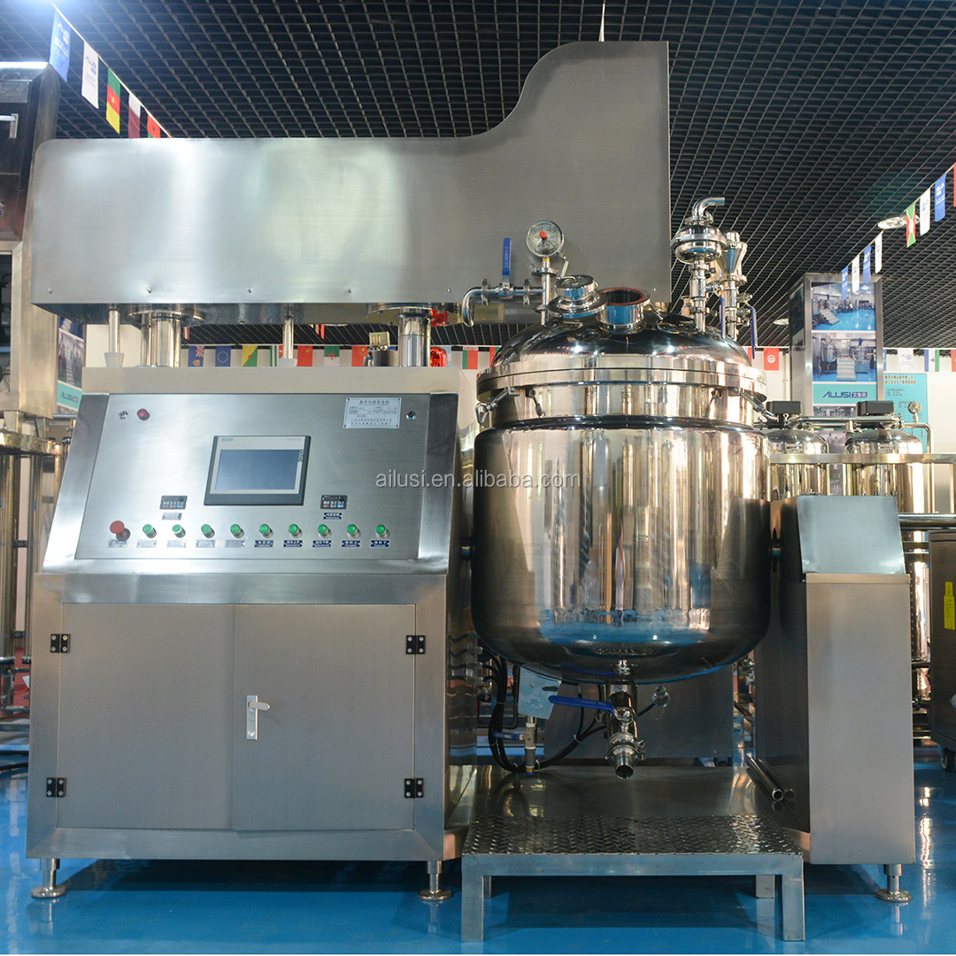 SUS304 Cosmetics Making Paste Liquid Cream Mixer Machine Stirring Equipment 220V/380V 50Hz
