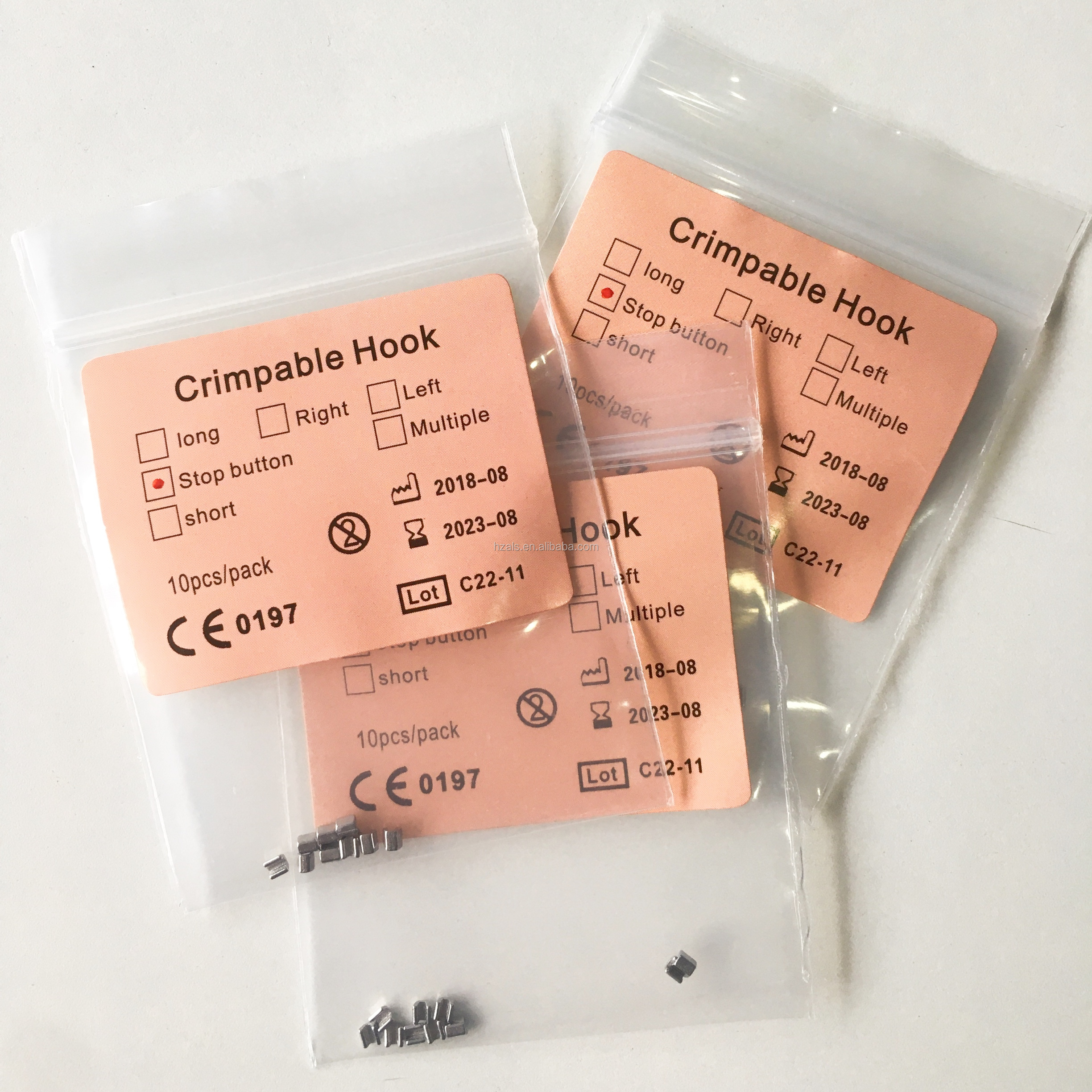 CE Certified Class II Orthodontic Crimpable Stop Mini Accessories for Durable and Instruments