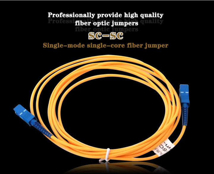 Aramid SC/UPC FTTH Distribution BOX SM 3m Length Optical Network Construction