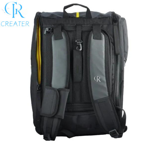 Water Resistant Custom Pickleball Bag Backpack Logo Screen Printing