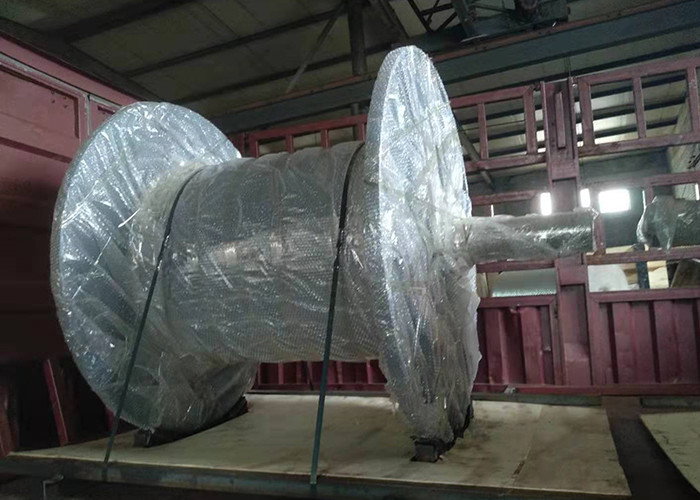 Tower Crane Winch Grooved Drum With Brake Belt Customized