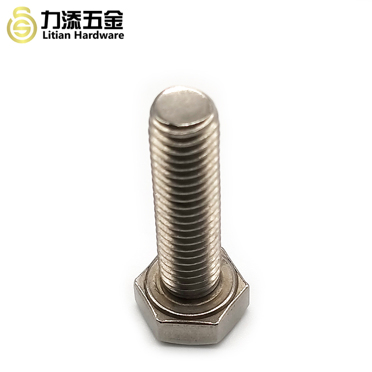 Din933 Din931 Hex Head Self Tapping Screws 304 Stainless Steel A4-80