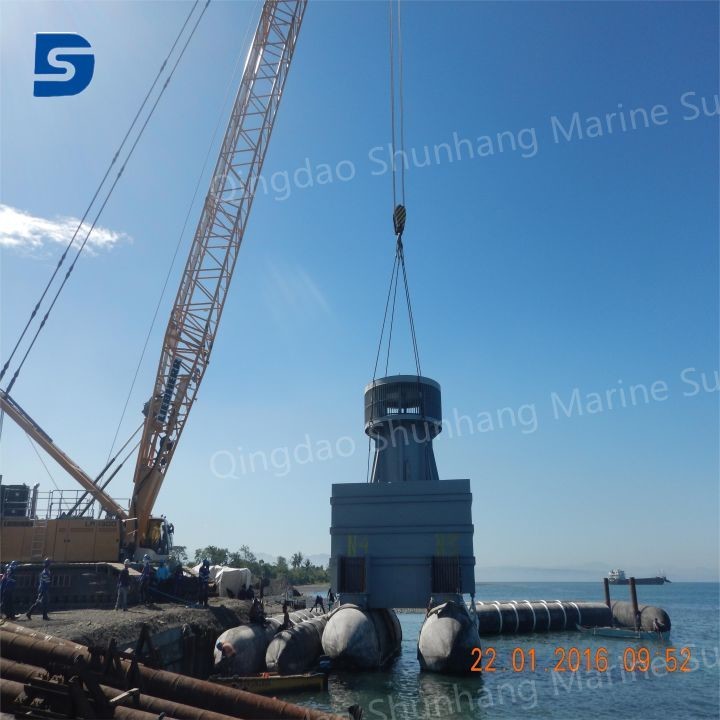Ship Docking And Undocking Marine Rubber Airbag Size Customizable