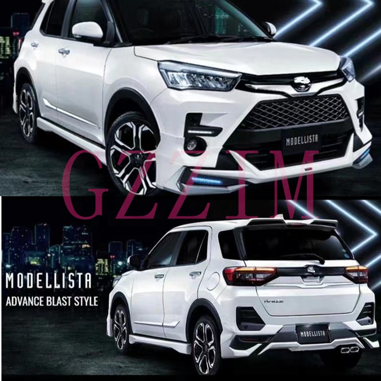 Toyota Raize marx 2020 Auto Parts Body Kit Front Lip Rear Lip Side Skirts