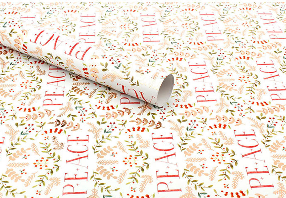 Gift Cover 23gsm Reusable Christmas Wrapping Paper Eco Friendly