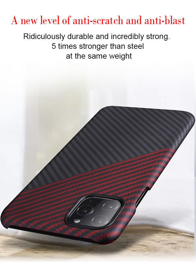 Anti Fingerprint Aramid Fiber IPhone 11 Protective Case