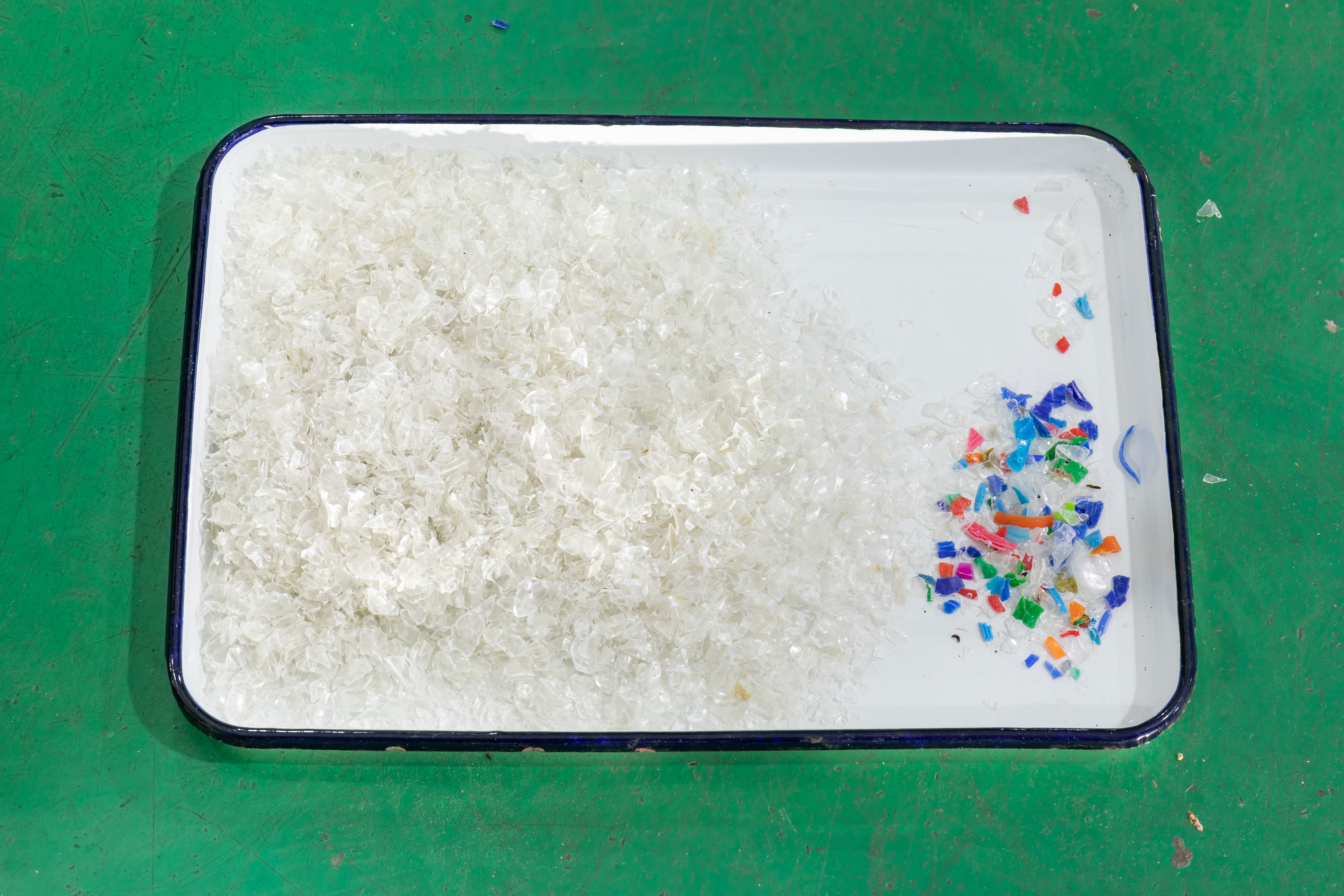Rust Protection 384 Channels Plastic Color Sorting Machine With CCD Camera