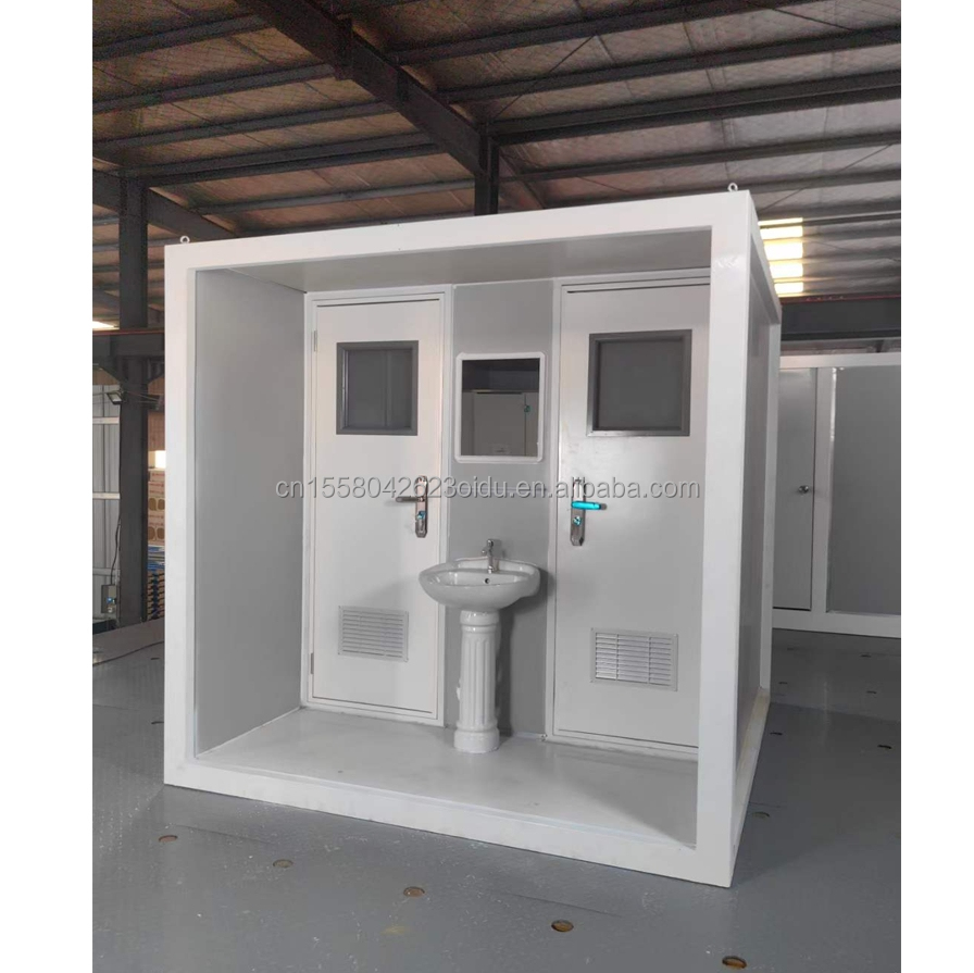 Shipping Prefabricated Container for Toilet Ready Made Prefab Projects Container Coffee Shop