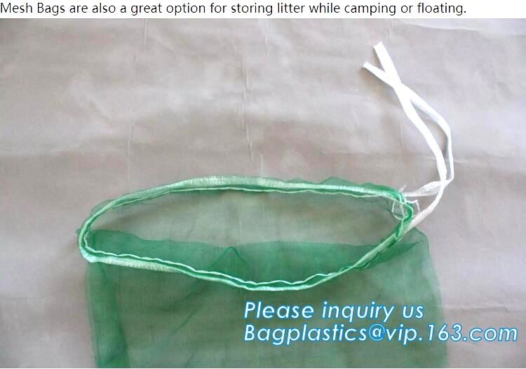 PE Knitted mesh bag and Raschel mesh bag,Factory Price Supply Plastic Pe Raschel Monifilament Date Mesh Net Bags, bageas