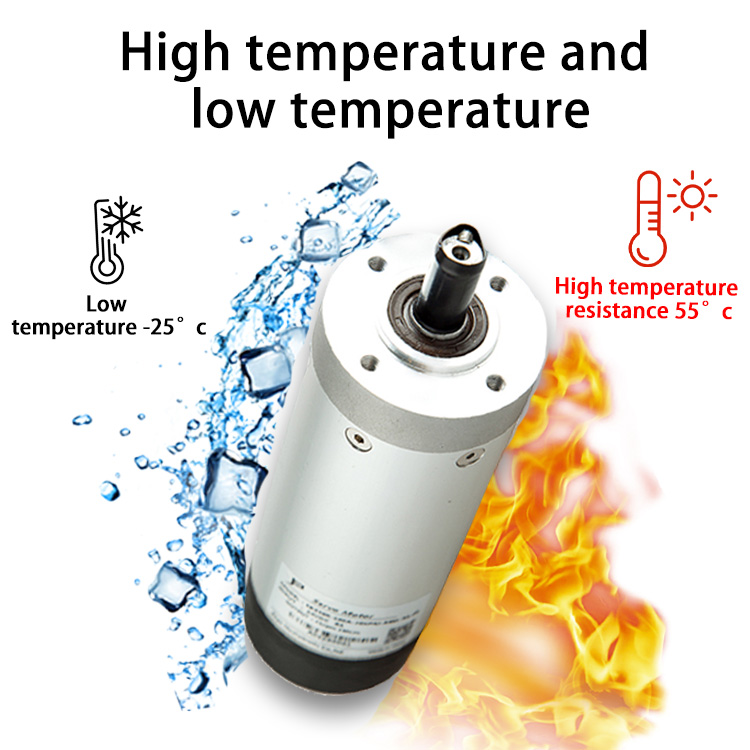23NM 24V Low Voltage Speed Gate DC Servo Motor With Gearbox