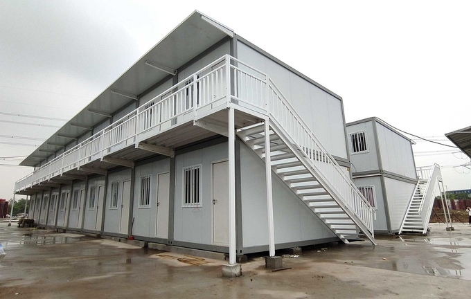 Shipping Prefabricated Container House 20ft Detachable Prefab Eco Homes