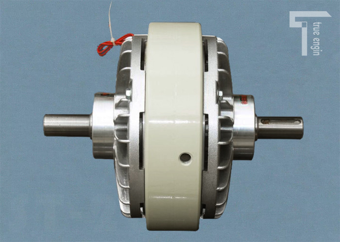 Double Shaft Type Magnetic Powder Clutch 100NM Max Current 2A With Two Shaft Face Mask Machine