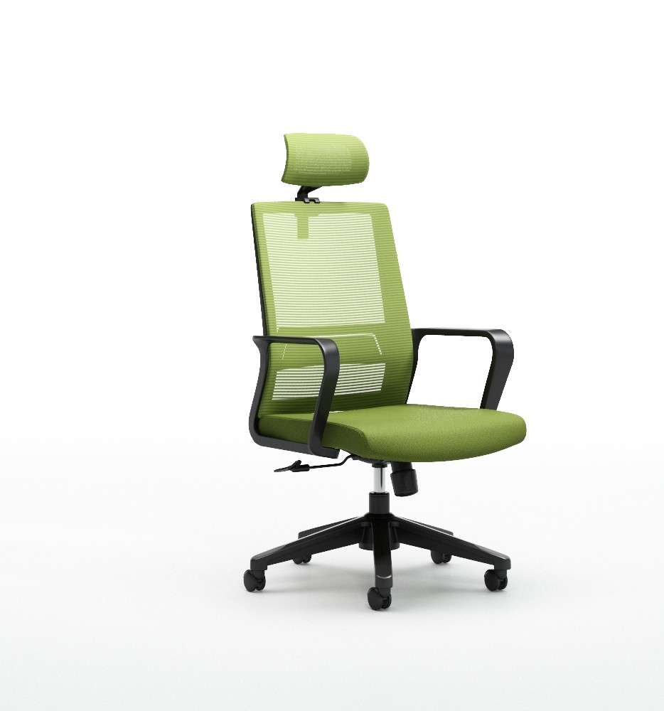 Mid Back 600*660*1225mm Office Mesh Arm Chair Multi Colored