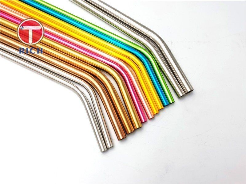 Eco Friendly Food Grade 304/316 Stainless Steel Straws Set Drinking Straw 