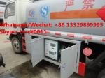 2020s new cheapest price YUEJIN 4*2 LHD 8,000Liters oil tank truck for sale,