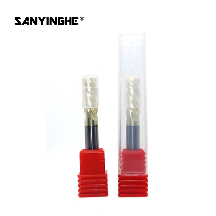 2 Flute Carbide Corner Radius End Mill Bull Nose End Mill Cutter For Steel