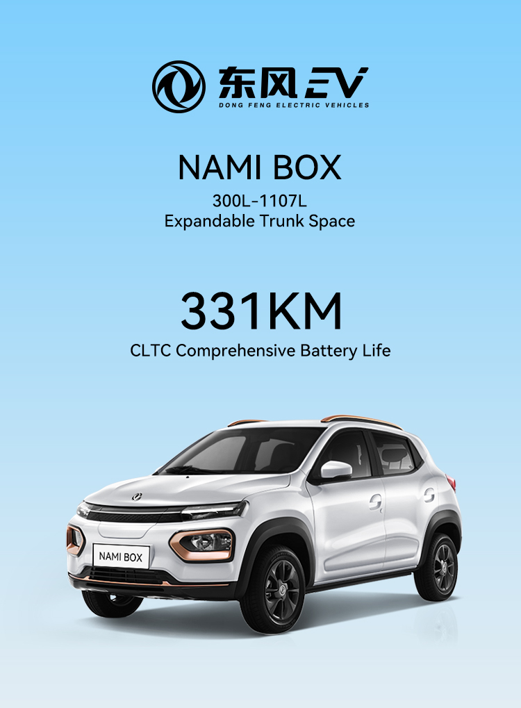 2023 DONGFENG Nami Box Energy Vehicle 4 Wheel Electric Car Adult Vehicle Made In Ev Car Height mm 1515 Wheelbase mm 2423