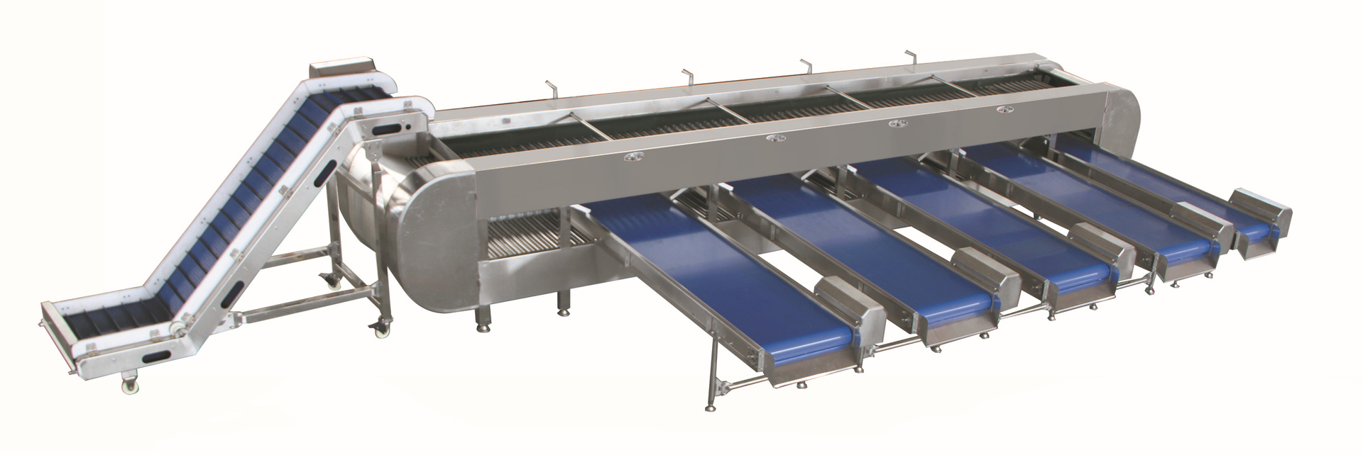 Roller sorting machine