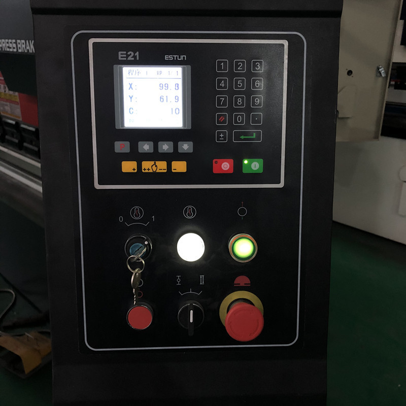 WC67Y/K-80t/2500 CNC Torsion Bar Press Brakes Hydraulic Bending Machine with E21 Controller