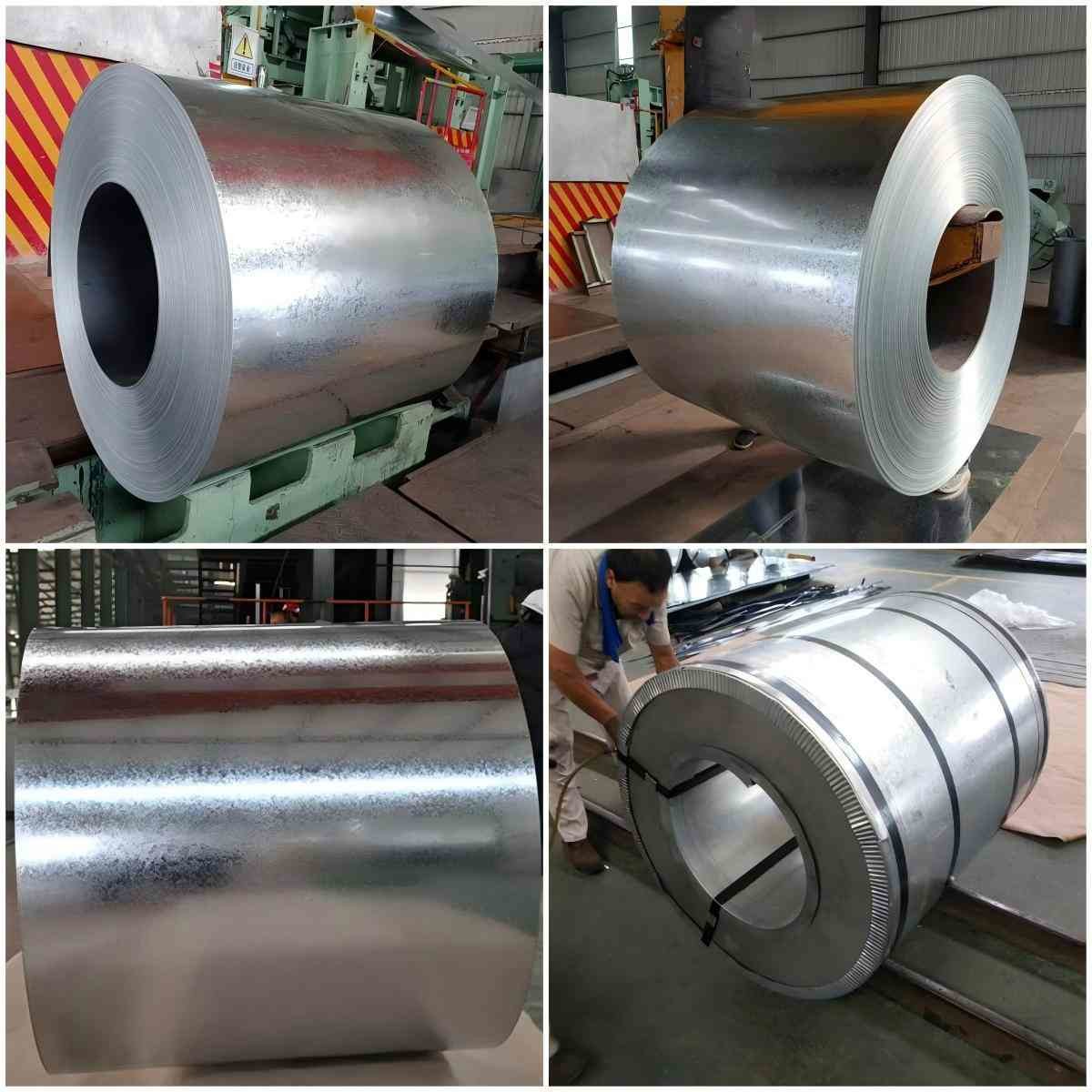 Q195 Regular Spangle Galvanized Steel Coil Width 1000-1500mm