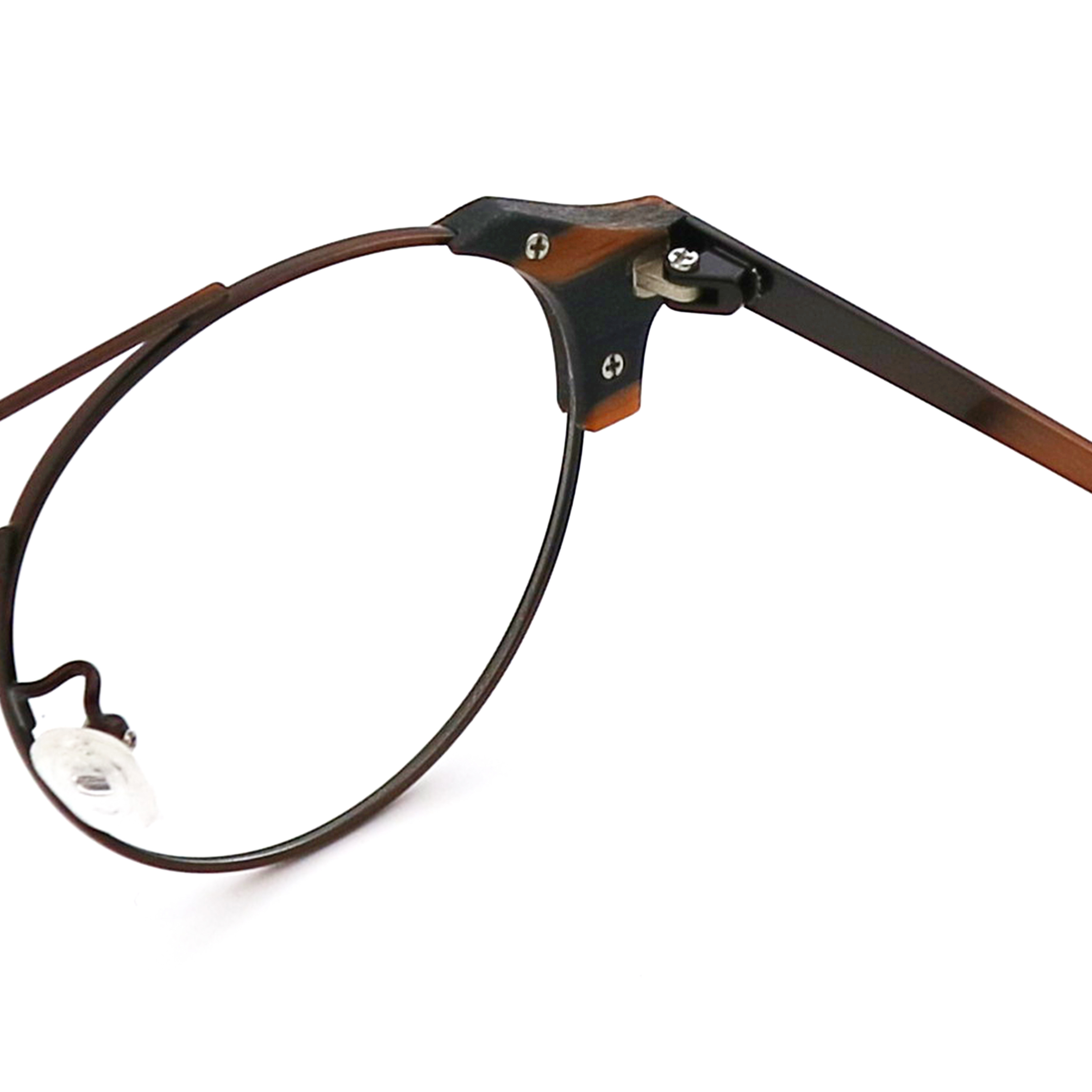 High End Manual Imitation Wood Acetate Optical Frame Eyeglasses