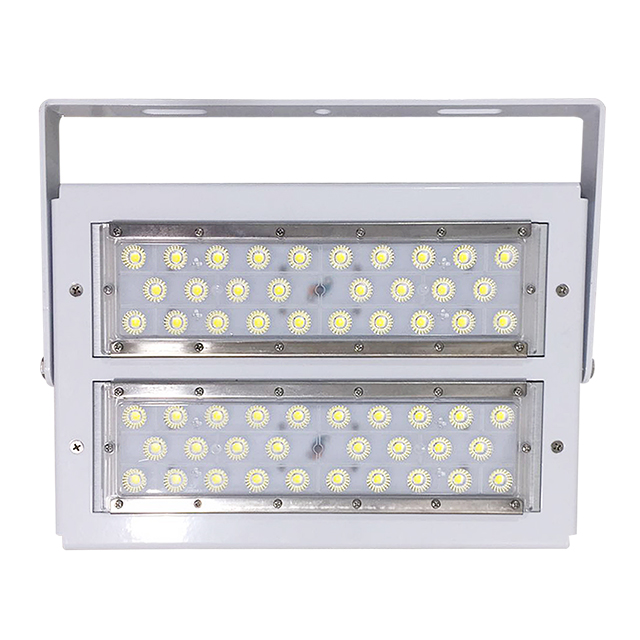 High Power 100W LED Modular Flood Light Aluminum Housing For Warehouse Lighting 3000-6500K 4