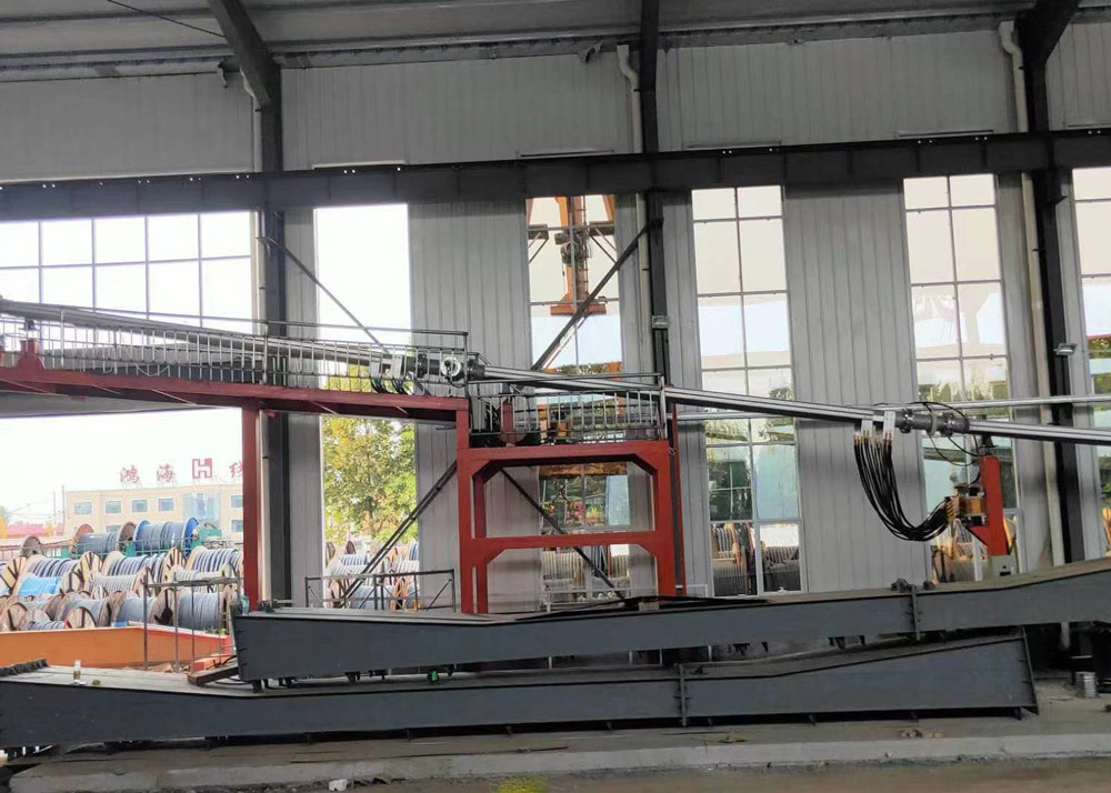 65+150+90 XLPE Power Cable Extruder Machine 35kv CCV Line