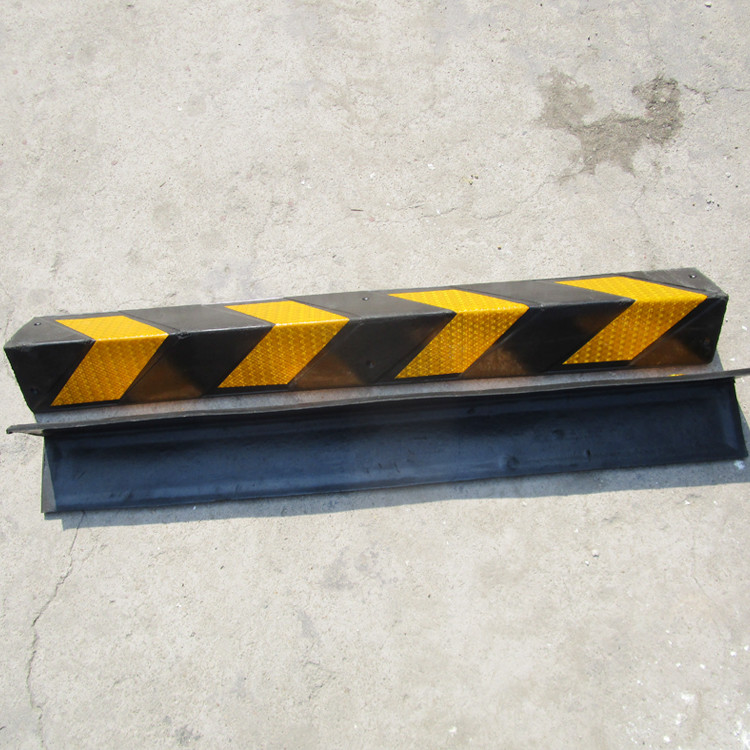 800mm Rubber 4 Reflective Film Wall Corner Bumper Guard