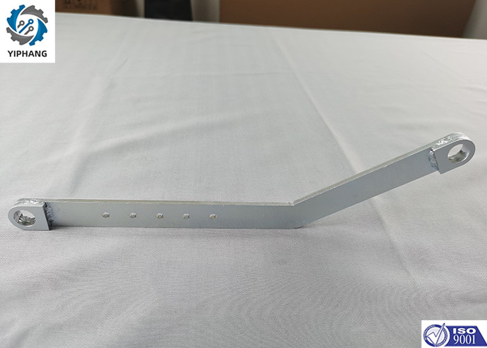 Galvanized Medical Sheet Metal Fabrication 5mm Inspection Equipment Shaft Holder Plate