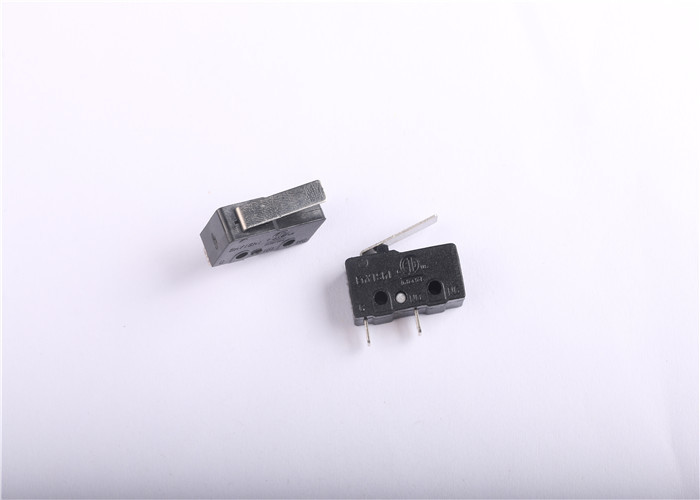 Durable 5A 250VAC Micro Rocker Switch , Snap Action Push Button Switch 2 Pin
