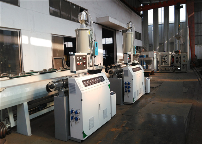 Fiber Glass Reinforced PPRC Pipe Machine Line , Pipe Screw Extruder Machine